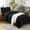 Black, variant on Twin Comforter Set with Sheets 5 Pieces, Emerald Green Seersucker Textured Bed in a Bag, All Season Down Alternative Comforter, Soft Bedding Sets with Pillowcase & Sham, Cozy Home Gift