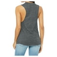 thumbnail image 2 of Yellow Rooster Women's Flowy Scoop Muscle Tank Asphalt Slub Small, 2 of 4
