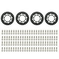 thumbnail image 1 of Labymos RC Beadlock Wheel Rim Replacement Ring 4PCS Compatible with 1/10 TRX4 SCX10 90046 90047, 1 of 6