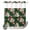 BotanicalQS5547, variant on No Hook Shower Curtain with Built-in Rings - Dark Blue Abstract Marble Texture Washable Waterproof Fabric Bathroom Curtains for Hotel,Rentals, Stall 36 X 72 Inch , Gold Fluid Art Lines