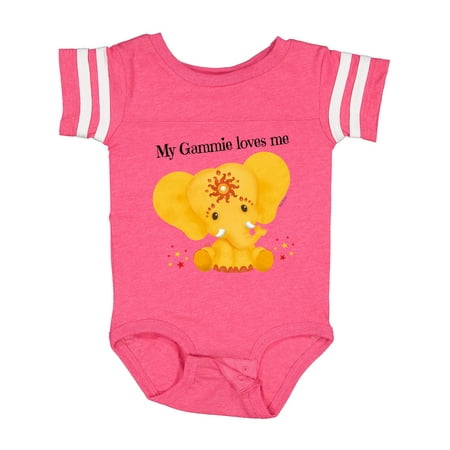 

Inktastic Etana Gammie Loves Me Gift Baby Boy or Baby Girl Bodysuit