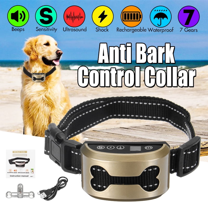 shock bark collar for large dogs