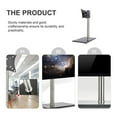 thumbnail image 2 of Support de Bureau pour Moniteur, Support Simple et Double pour Moniteur, Hauteur Ajustable, Support de Montage pour Moniteur, Support de Bureau, Support pour Écran Simple, Facile à Utiliser, 2 of 5