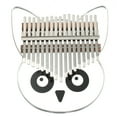 thumbnail image 1 of Labymos 17-Key Transparent Acrylic Thumb Piano Kalimba Finger Piano with Carry Bag Musical Note Stickers Tuning Hammer Cleaning Cloth 2pcs Finger Guards Music Book, 1 of 8