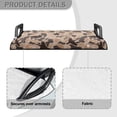 thumbnail image 4 of Jeiento Universal Golf Cart Seat Covers Duck Hunter Camouflage Golf Cart Seat Towel Blanket Universal Sports Cart Seat Cushion Fits for More 2 Person Seats Golf Carts, 4 of 5
