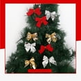 thumbnail image 4 of Event Party Decor Christmas Mini Glossy Bows Christmas Ornament For Christmas Tree Crafts Home Decoration DIY Making (Multiple Colors), 4 of 4
