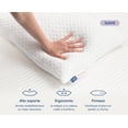 thumbnail image 4 of Almohada Luuna Ajustable King Size Memory Foam Funda Lavable Paquete de 2, 4 of 7