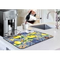 thumbnail image 3 of Coffee Bar Mat Accessories for Countertop Boho Absorbent Hide Stain Rubber Backed Dish Drying Mats for Kitchen Counter Draining Pad Decor Gift Fit Under Coffee Maker (20x12in), 3 of 6