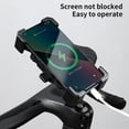 thumbnail image 6 of Hxlamzoo Motorcycle Phone Mount, 2024 Upgrade Bike Phone Holder [Ultra Stable], Bicycle Phone Mount Handlebar Cell Phone Clamp for Scooter, Locking Mountain Bike Navigation Bracket, 6 of 8