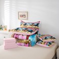 thumbnail image 6 of Castle Fairy Adults Farm Horse Bedding Comforter Set,Boho Aztec Full Bedding Set, 6 of 8