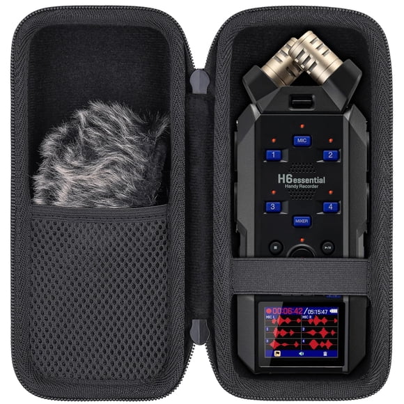 Funda rígida de viaje para Zoom H6Studio/H5Studio/H6Essential