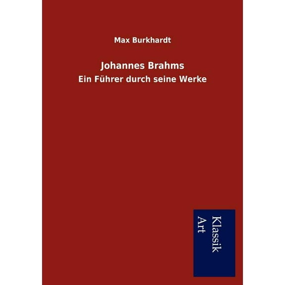 Johannes Brahms (Paperback)