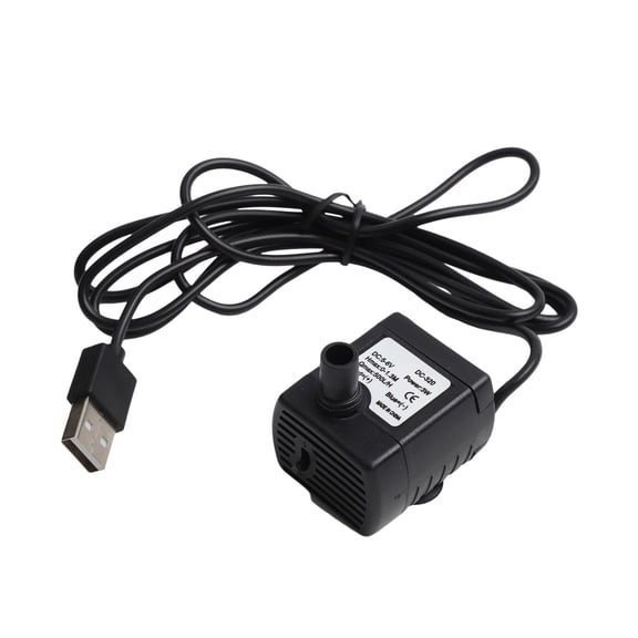 3W DC 5V-6V Submersible Pump Flow 500L/H USB Filter Pump For Fountain Rockery