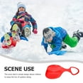 thumbnail image 2 of FONDOTIN Planche de Ski pour Enfants PP Rouge Design Simple Activités d'Hiver Neige 1ensemble, 2 of 4