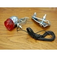 Bicycle Motorized Bike Friction generator Headlight Tail Light Kit 12V