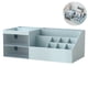 thumbnail image 3 of Organizador de maquillaje con cajones, almacenamiento de maquillaje, organizador de tocador cosmético, caja de maquillaje con cajones para tocador, dormitorio, baño, 3 of 8