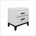 thumbnail image 3 of Queen Bedroom Set, Modern Ivory 5PC with Dresser & Nightstands | Rubber Wood | Standard Beds, 3 of 6