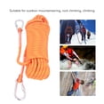 thumbnail image 4 of Cuerda De Escalada Cuerda De Escalada Al Aire Libre Escalada Cuerda De Escalada Portátil Cuerda Estática Escape Rescate Cuerda De Nailon Salvavidas 10 Mm / 0,39 Pulgadas,, 4 of 8