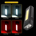 thumbnail image 5 of EUDIDV Portable Flashlight Flashlight Light Source Lamp Bicycle Riding Lights LED Flashlight COB Lighting Waterproofing Grade IPX6 Snap Bracket Built-in Magnet Durable Torch Bright, 5 of 7
