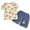 Beige, variant on Akiihool Summer Short Sets Baby Boys Summer Newborn Baby Boy Clothes Romper and Shorts Outfits Set (Light Pink,5-6 Years)