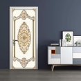 thumbnail image 4 of Francés 77x200cm Etiqueta De La Puerta 3D Bodega Foto Mural Trompe L'oeil Pegatinas De Pared Pvc Papel Tapiz Impermeable Para Dormitorio Baño Cocina Decoración D Rojo Verde Cocina, Decoración y Otros, 4 of 5