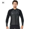 thumbnail image 3 of DIVE SAIL Traje de buceo 2MM Pantalones cortos de manga larga Traje de neopreno Rash Guards Artesanía exquisita Sensación de cuerpo fresco Snorkel Trajes camisa masculina M Eigraketly  OD019363-02, 3 of 6