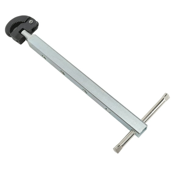 Sink Wrench, Durable Self Adjusting Jaws Basin Wrench For Valves
