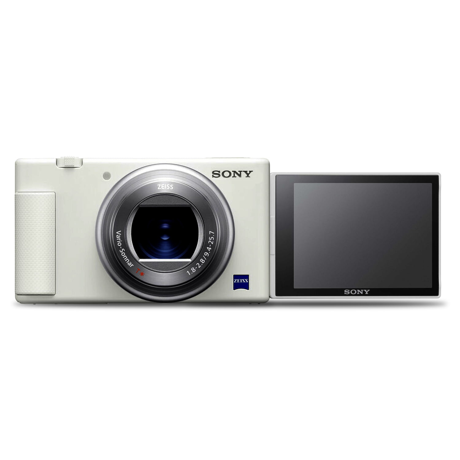 Restored Sony ZV-1 Digital Camera (White) (Refurbished) 