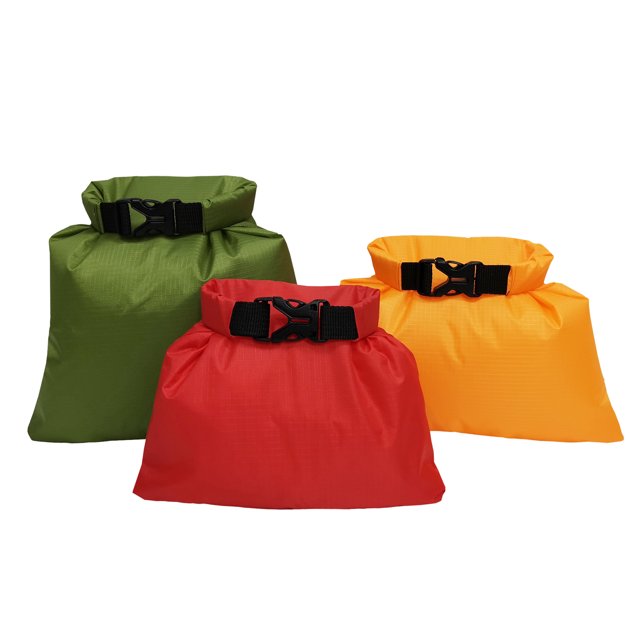 Ensemble de 3 Sacs Imperméables, Sac de Rangement Sec, Adapté pour le Patinage, le camping, la Navigation, la Voile, le Surf, la Pêche