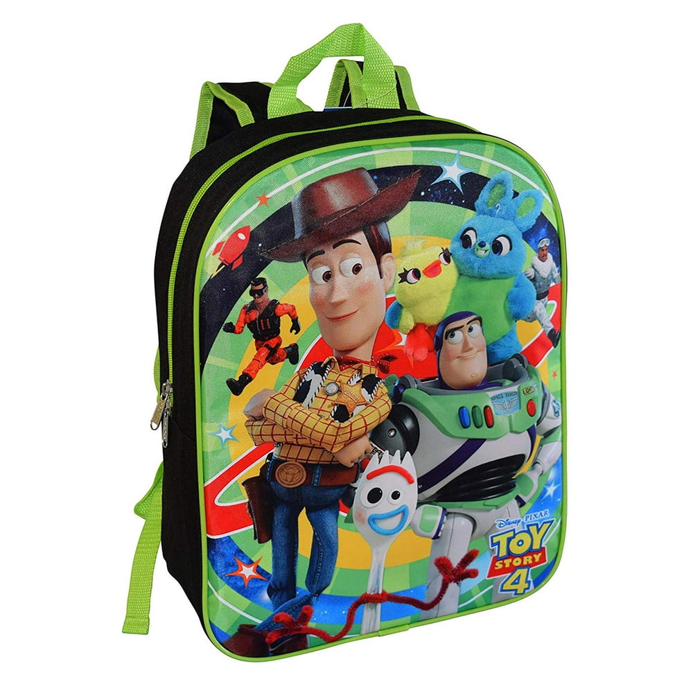 Disney Disney Kids Toy Story 4 Backpack 15" Woody Buzz Ducky Bunny