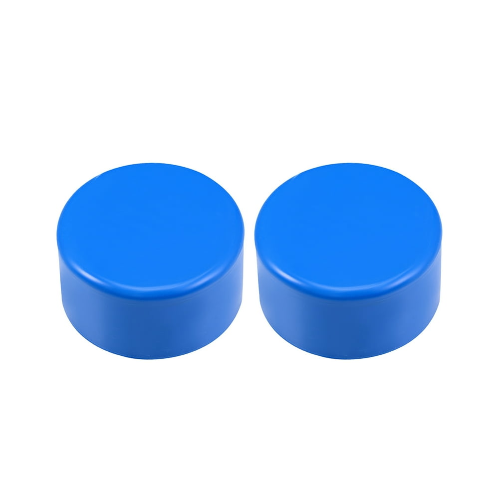 75mm PVC Pipe Cap Fitting, Slip End Caps DWV(Drain Waste Vent) Blue 2