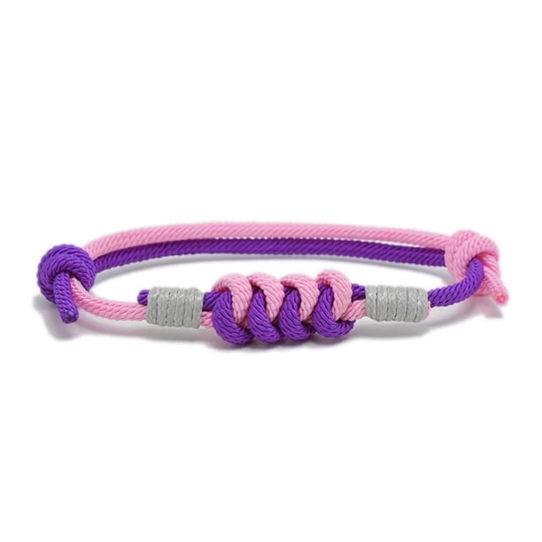 Xihbxyly Pulseras de La Amistad de Neón, Diseño de Cuerda Tejida de Milán, Nudo de Serpiente Colorido, Regalo Versátil para Fiestas, Playa, Eventos Escolares, Regalos de Cumpleaños Divertidos, Colore