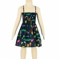 thumbnail image 1 of Robes pour Filles pour Tout-Petits et Enfants Robe d'Été Sans Manches Imprimée Décontractée pour Filles Légère pour Usage Quotidien, 1 of 4