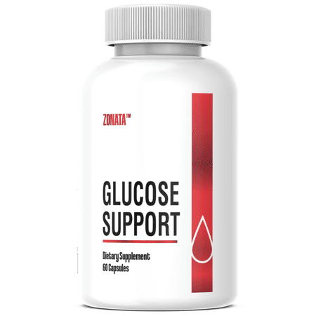 Zonata Glucose Support Capsules, Glucose Support Premium Formula, 60 Count