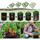 thumbnail image 3 of Bolsa de cultivo de vegetales, bolsa de cultivo de papas de jardín Contenedor de maceta con cubierta de ventana y manija (paquete de 4 de 7 galones, negro), 11 Feliz Sencillez, 3 of 5