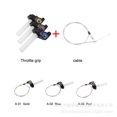thumbnail image 3 of Motorcycle Handle Grip with 1/4 Quick Turn Throttle Dirt Pit Bike Motocross Handlebar Hand Grips, 3 of 8