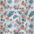 thumbnail image 5 of Orinice  Koala Shower Curtain, Jungle Pattern Australian Animal and Bird of Paradise, Cloth Fabric Bathroom Decor Set with Hooks,  69x72, 5 of 7