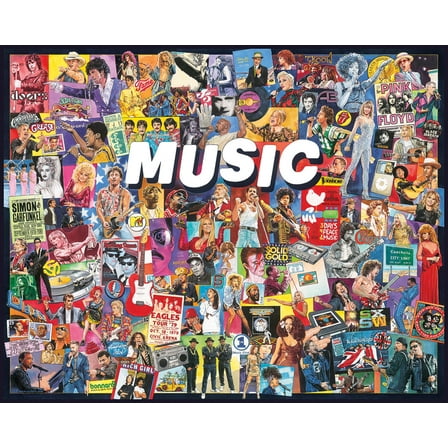 White Mountain Puzzles Music - 1000 Piece Jigsaw Puzzle