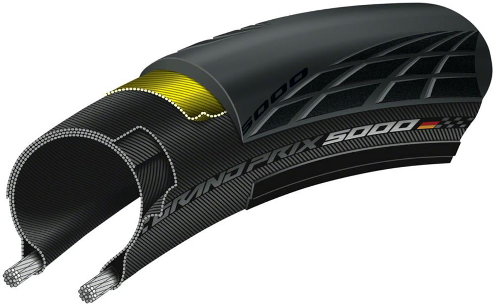 Continental Grand Prix 5000 Road Tire - 700x23c - Walmart.com