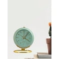 thumbnail image 1 of Retro Analog Alarm Clock, Super Silent Battery Operated Small Desk Clock with Snooze, Beep Sounds, Night Light Function, Easy Set, Decor for Bedroom,, 1 of 4