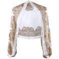 thumbnail image 1 of Boléro d'Été pour Femmes Imprimé Manches Longues Ouvert Protection Solaire Cardigan, 1 of 7