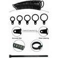 thumbnail image 4 of duomi-Ring Sizer Measuring Tool Set, Black PVC Ring Sizer Gauge Set Ring Mandrel Measuring Stick Jewelry Making Tools for Jewelry Sizing Measuring, 4 of 4