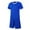 Blue, variant on Trendy Girls Outfit Set for Active Play – Stylish T-Shirt and Comfortable Shorts for Sports and Everyday Wear