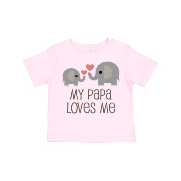 Inktastic My Papa Loves Me Grandchild Boys or Girls Toddler T-Shirt