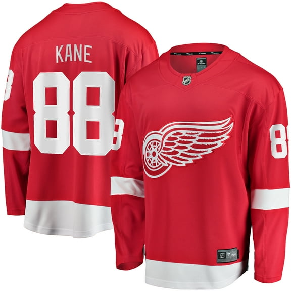 Men's Fanatics Patrick Kane Red Detroit Red Wings Home Breakaway Player Jersey