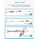 thumbnail image 5 of Juego de Cuentas de pesca ZHAOCHENG 1000 piezas 10 colores, 5 of 5