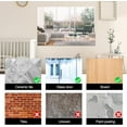 thumbnail image 6 of Shatterproof Shower Mirror Fogless for Shaving(2 Pack,Larger 10.7x8 inch)43% Than Original,Unbreakable Deluxe Plexiglass Makeup Mirror,Largest Bathroom Wall Hanging,Portable Handheld Camping,Silver, 6 of 6