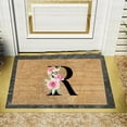 thumbnail image 2 of adviicd Personalized Alphabet Doormat For Welcoming Guests At Your Doorstep 1PC, 2 of 4