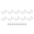 thumbnail image 1 of Unique Bargains LED Strip Light Clips, 40 Pack Mounting Bracket Fixing Clip Plastic Clamp for 18mm-20mm Light Cable Translucent, 1 of 6