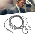 thumbnail image 1 of Cable para auriculares reducción de ruido de cobre sin oxígeno Cable para auriculares MMCX a 35 mm de 39 pies resistente a la corrosión para SE215 para ES20 para W40 para, 1 of 8